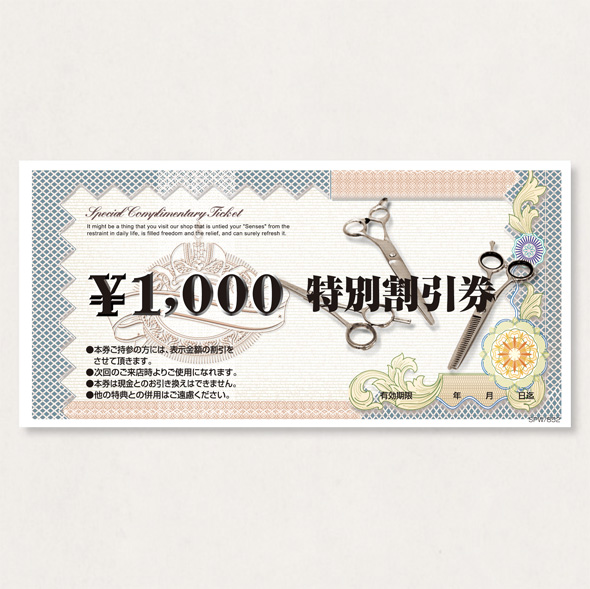 割引券300             SPW/852 300枚