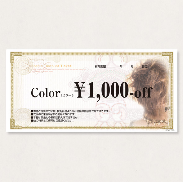 割引券300             SPW/719 300枚
